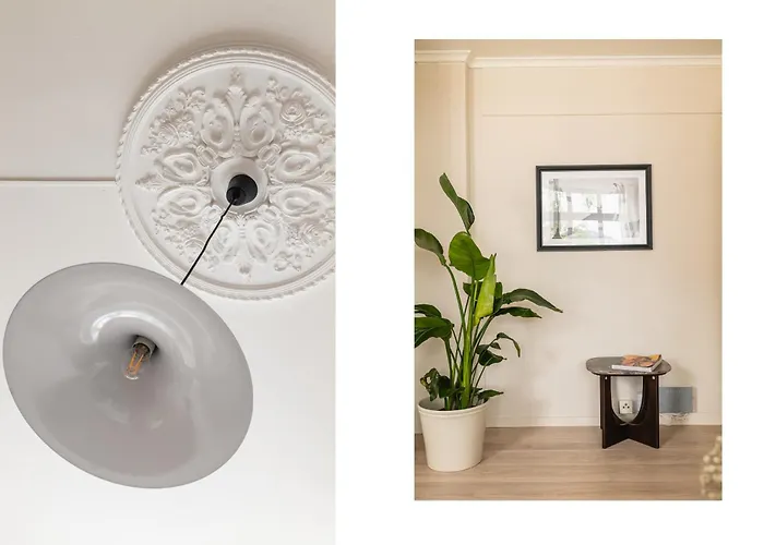 Apartment Moderne Med Sjoglott Og Balkong