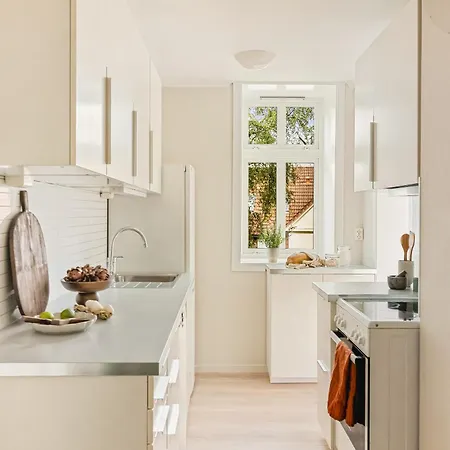 Moderne Med Sjoglott Og Balkong Апартаменты Берген