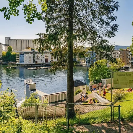 Moderne Med Sjoglott Og Balkong Апартаменти Берген