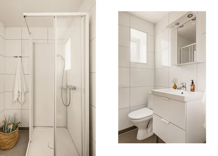 Moderne Med Sjoglott Og Balkong Апартаменты *