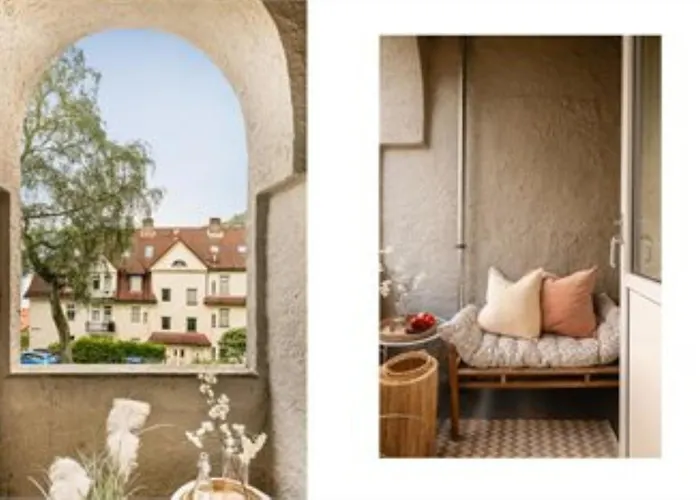 Moderne Med Sjoglott Og Balkong * Берген